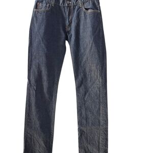 J. Lindeberg Men's Jay 2063 First Raw Denim Jeans 34x36 Slim Straight Dark $195